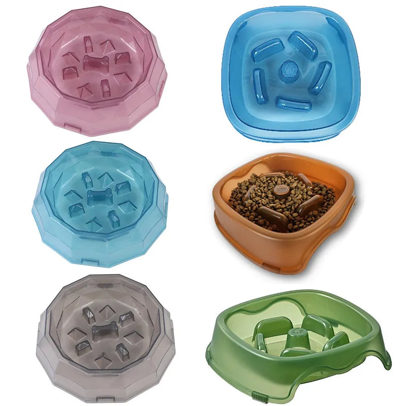 Slow Feeder Bowl for Cats & Dogs