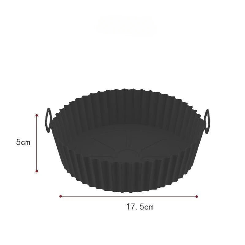Silicone Air Fryer Basket Liner — Non-Stick