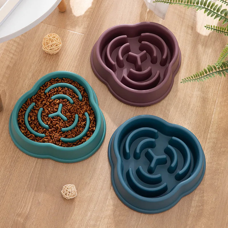 Slow Feeder Bowl for Cats & Dogs