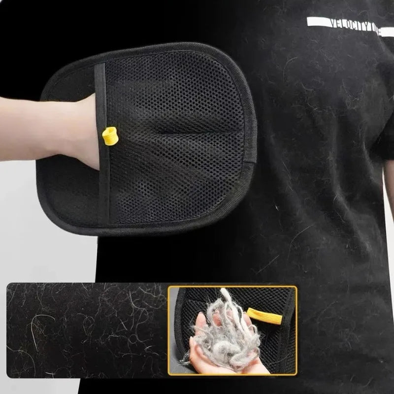Pet Hair Removal Grooming Gloves