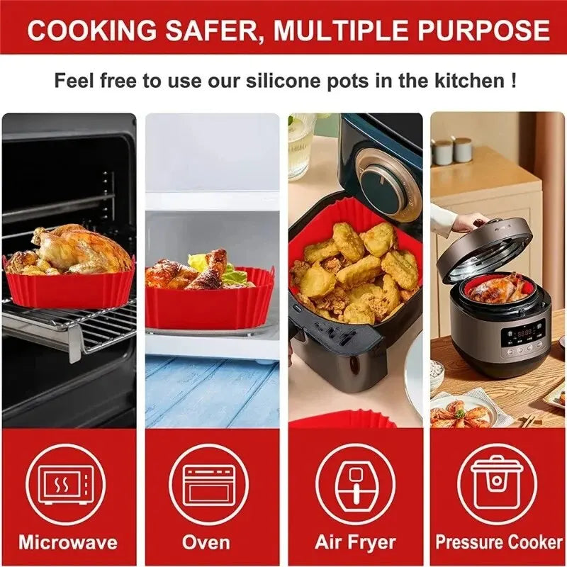 Reusable Silicone Air Fryer Liner