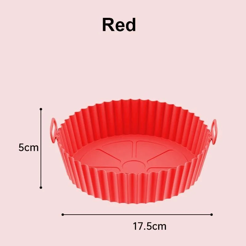 Silicone Air Fryer Basket Liner — Non-Stick