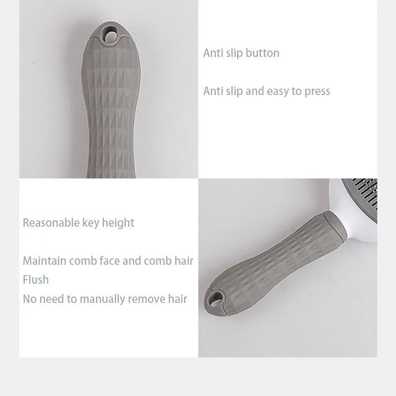 Self-Cleaning Pet Hair Brush & Comb