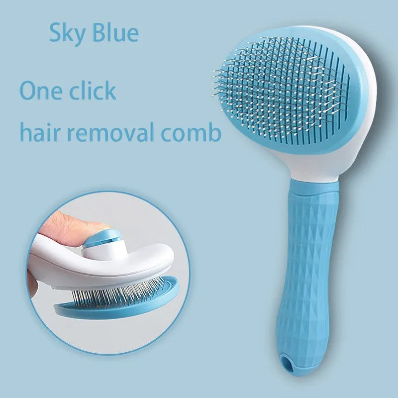 Self-Cleaning Pet Hair Brush & Comb
