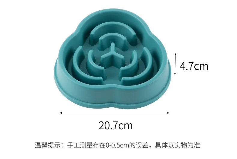 Slow Feeder Bowl for Cats & Dogs