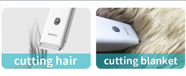 Professional Pet Hair Clipper — Quiet Motor