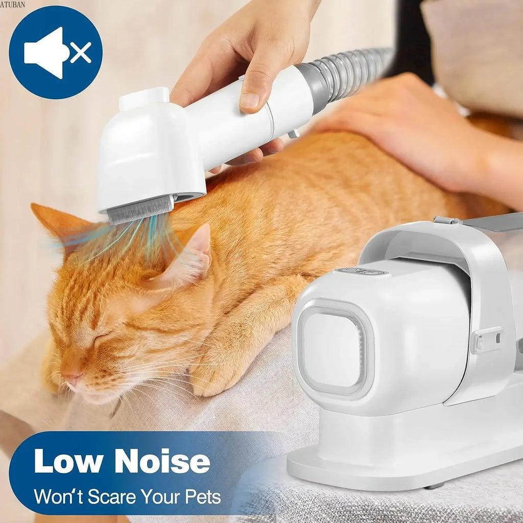 Pet Grooming Vacuum Kit — 2.3L Capacity
