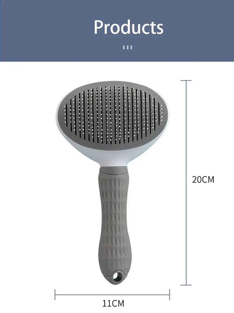 Self-Cleaning Pet Hair Brush & Comb