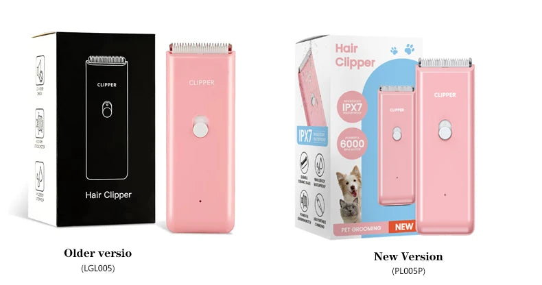 Professional Pet Hair Clipper — Quiet Motor
