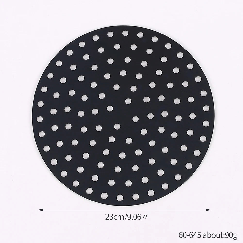 Silicone Air Fryer Liner — Round & Square Multiple Sizes