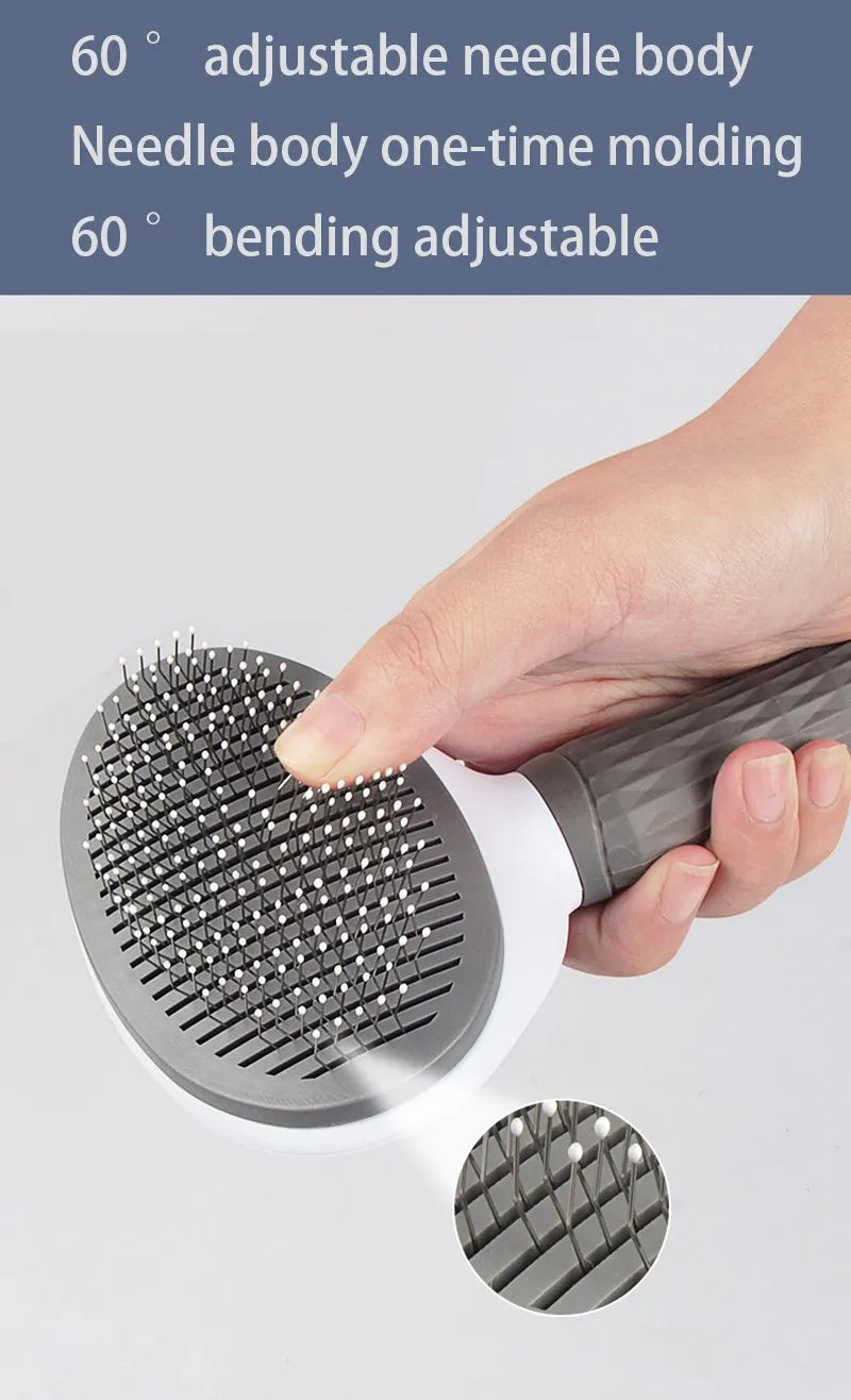 Self-Cleaning Pet Hair Brush & Comb