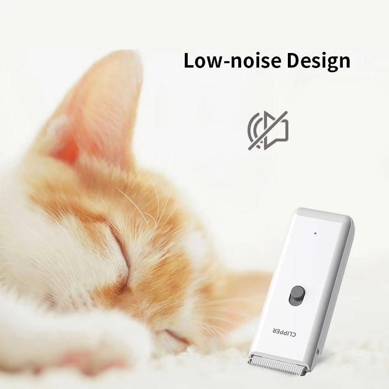 Professional Pet Hair Clipper — Quiet Motor