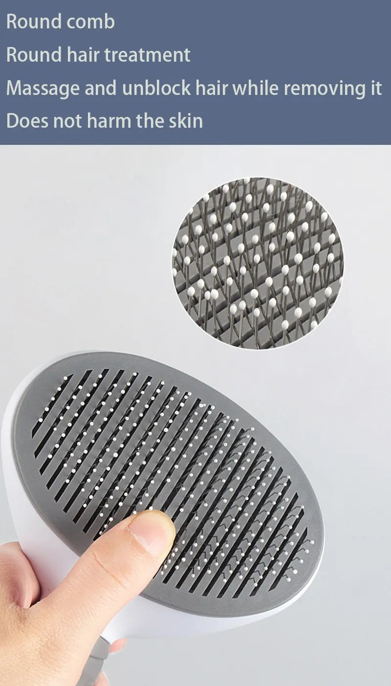 Self-Cleaning Pet Hair Brush & Comb