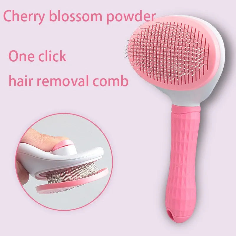 Self-Cleaning Pet Hair Brush & Comb