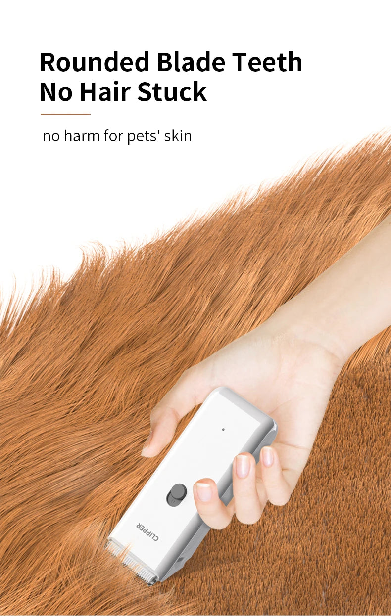 Professional Pet Hair Clipper — Quiet Motor