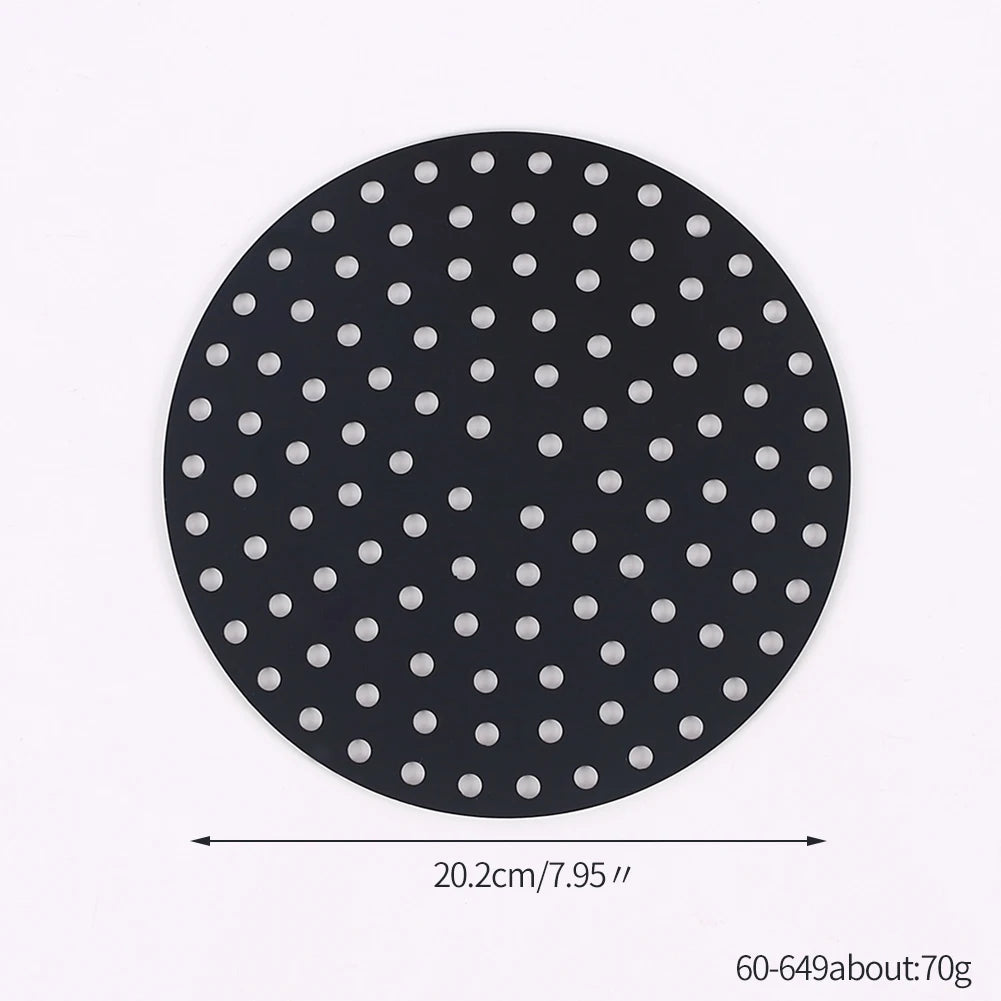 Silicone Air Fryer Liner — Round & Square Multiple Sizes