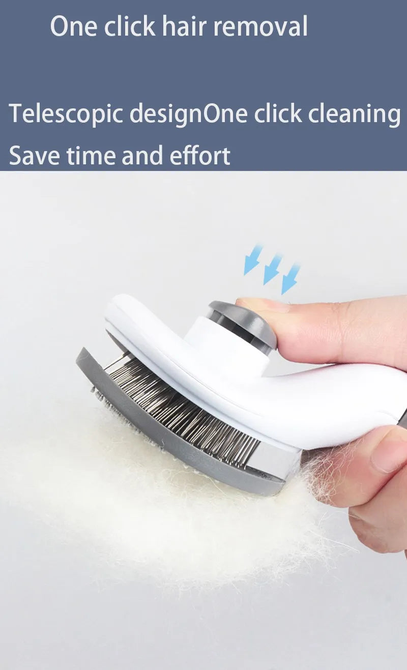 Self-Cleaning Pet Hair Brush & Comb