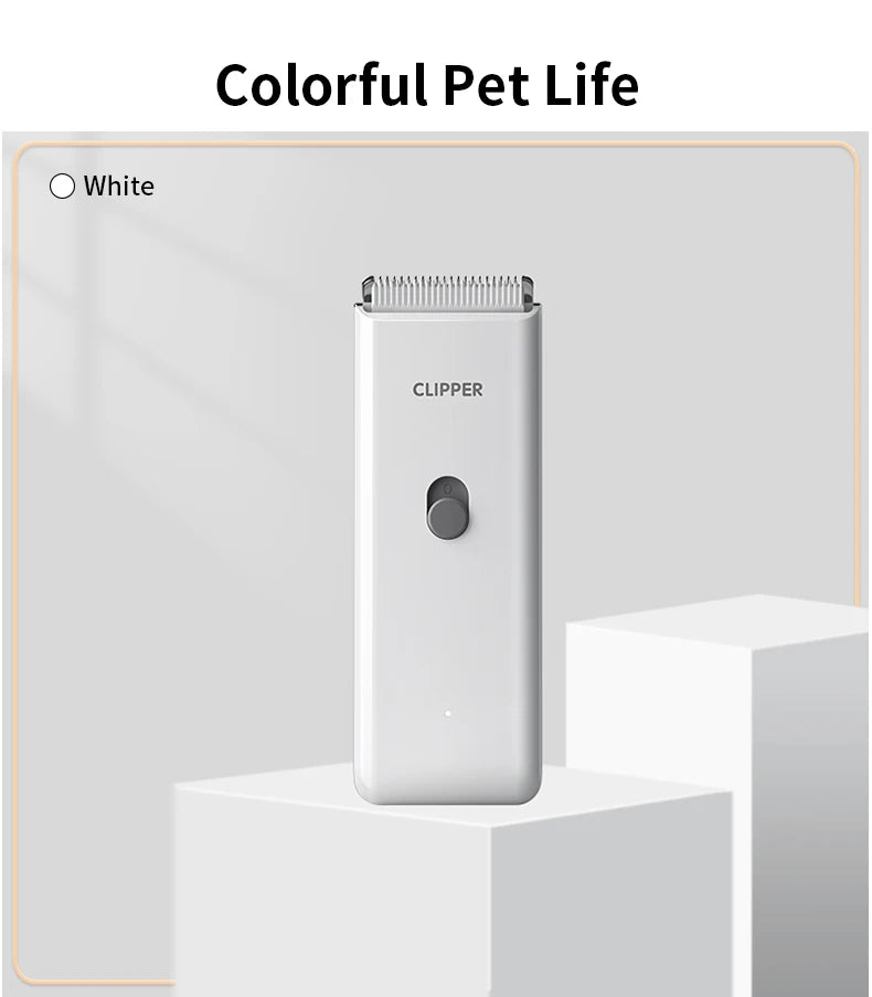 Professional Pet Hair Clipper — Quiet Motor